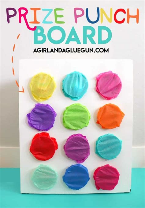 diy punch board|punch board for birthday.